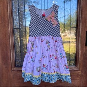 Matilda Jane Platinum Dress < apple picking >